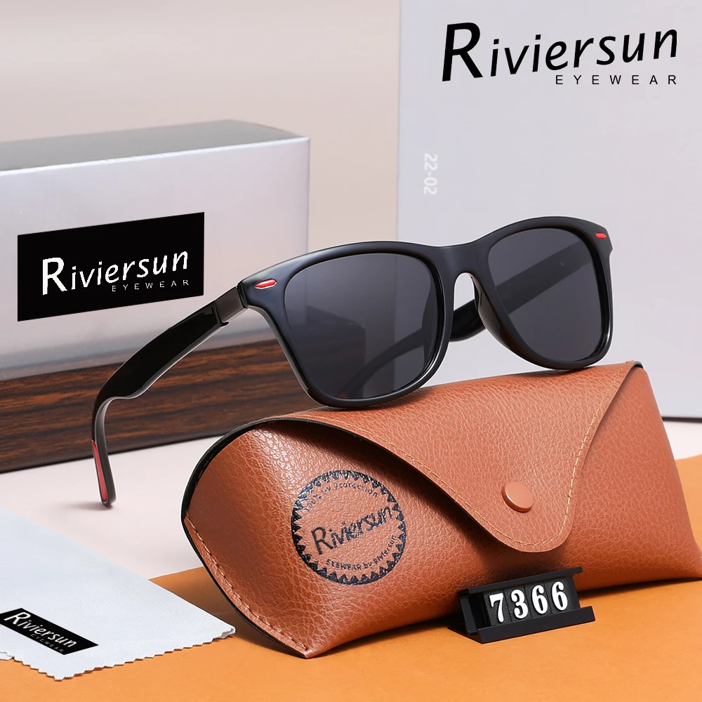 Polarisierte Sonnenbrille Vollformat Männer Frauen Fahren Quadratische Gläser Männlich UV400 Sport Angeln Outdoor Brillen