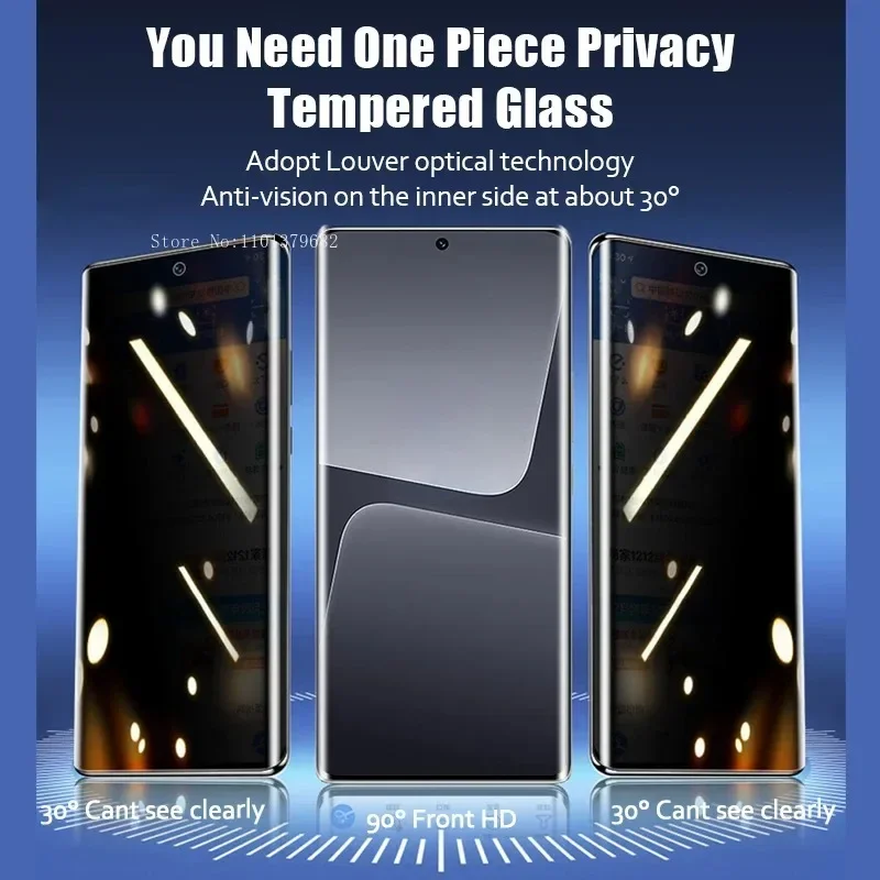 화웨이 P30 P40 프로 플러스 P50 P60 프로용 3D 곡면 프라이버시 9H 강화유리, 아트 안티 스파이 엿보기 방지 스크린 보호 필름
