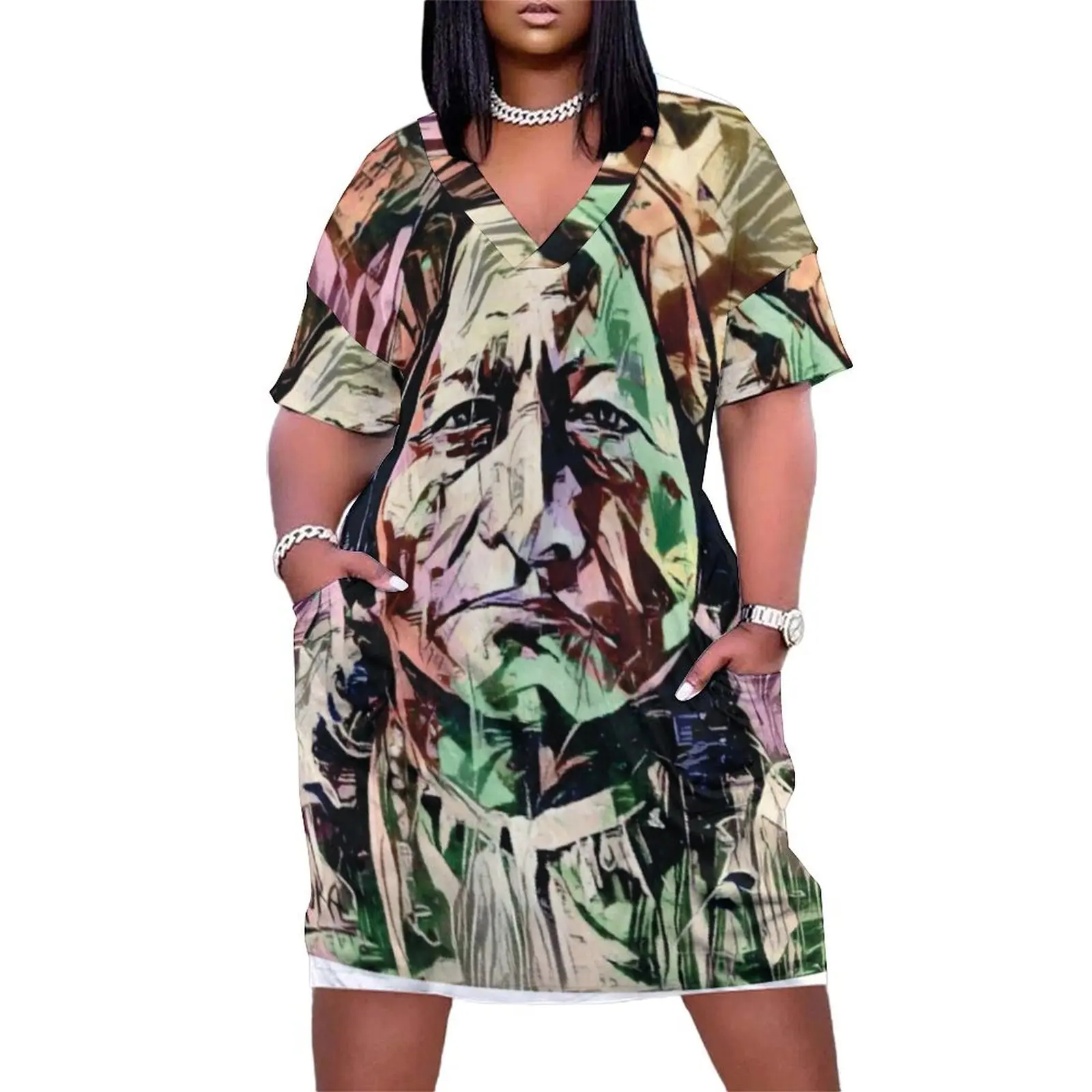 

Sitting Bull Loose Pocket Dress evening dresses luxury 2025 women's summer dress 2025