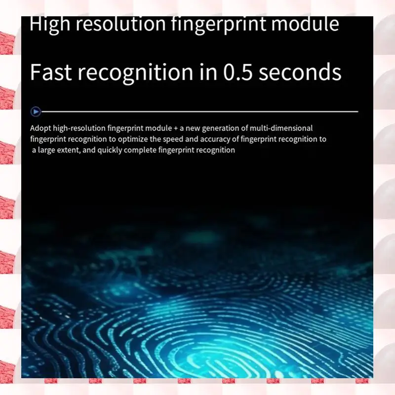 

ABGN Biometric Fingerprint Lock Black Keyless Cabinet Lock Smart Drawer Locks Anti-Theft Door Lock Long Standby Time Door