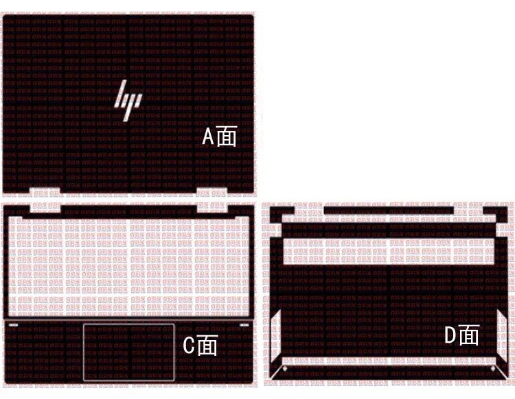 Precut 1xTop+1xPalmrest+1xBottom Skin Sticker Cover For HP ENVY X360 13-ay0008 13-AY0009 13-ay0003 13-ay0154 13-ay0235 13-AY0000