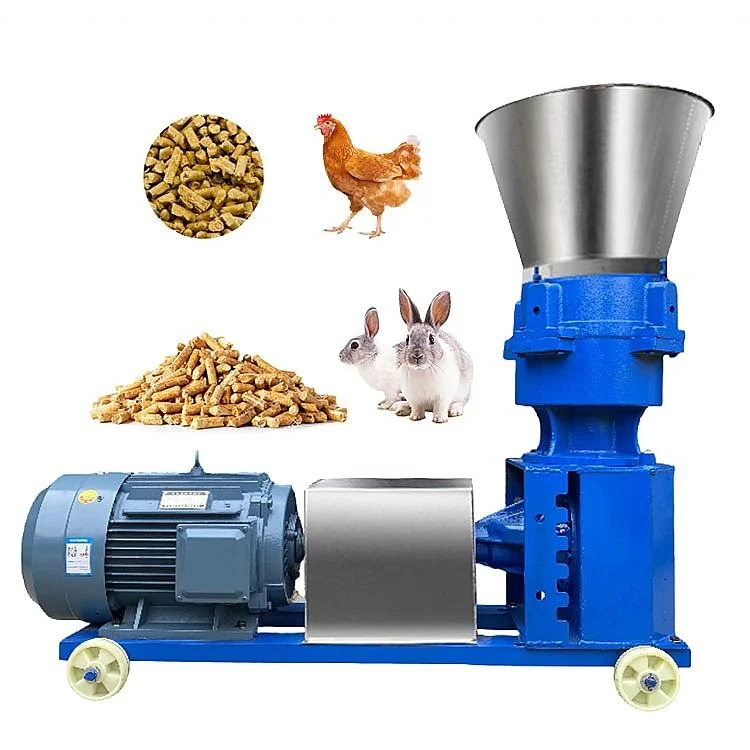 Máquina Multifuncional para Producción de Pienso en Pellets, Nueva, para Granjas y Procesamiento de Alimentos para Animales