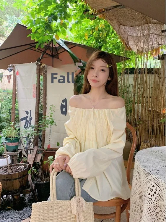 

plus Size Women's round Neck Long Sleeve Shirt Casual Loose Fashionable Slimming Spring New Style Comfortable Breathable Top