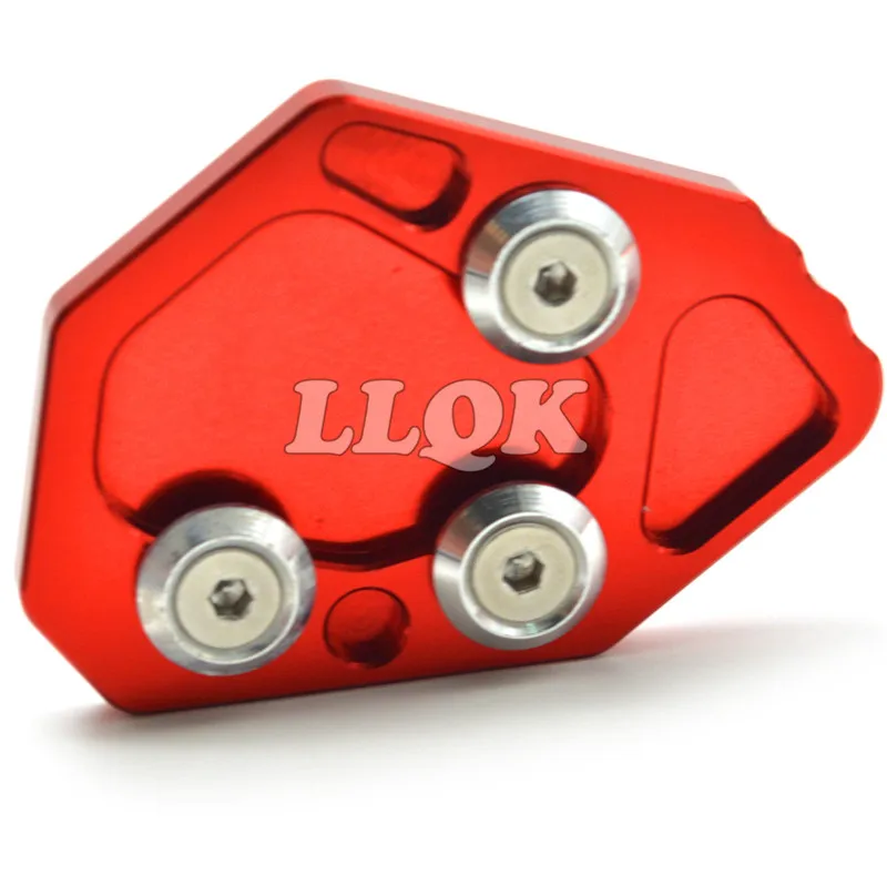 دراجة نارية مسند جانب مسند تمديد وسادة القدم ، لوحة جانبية تكبير الوسادة ، BMW F800R HP2 R1200S ، CNC #3