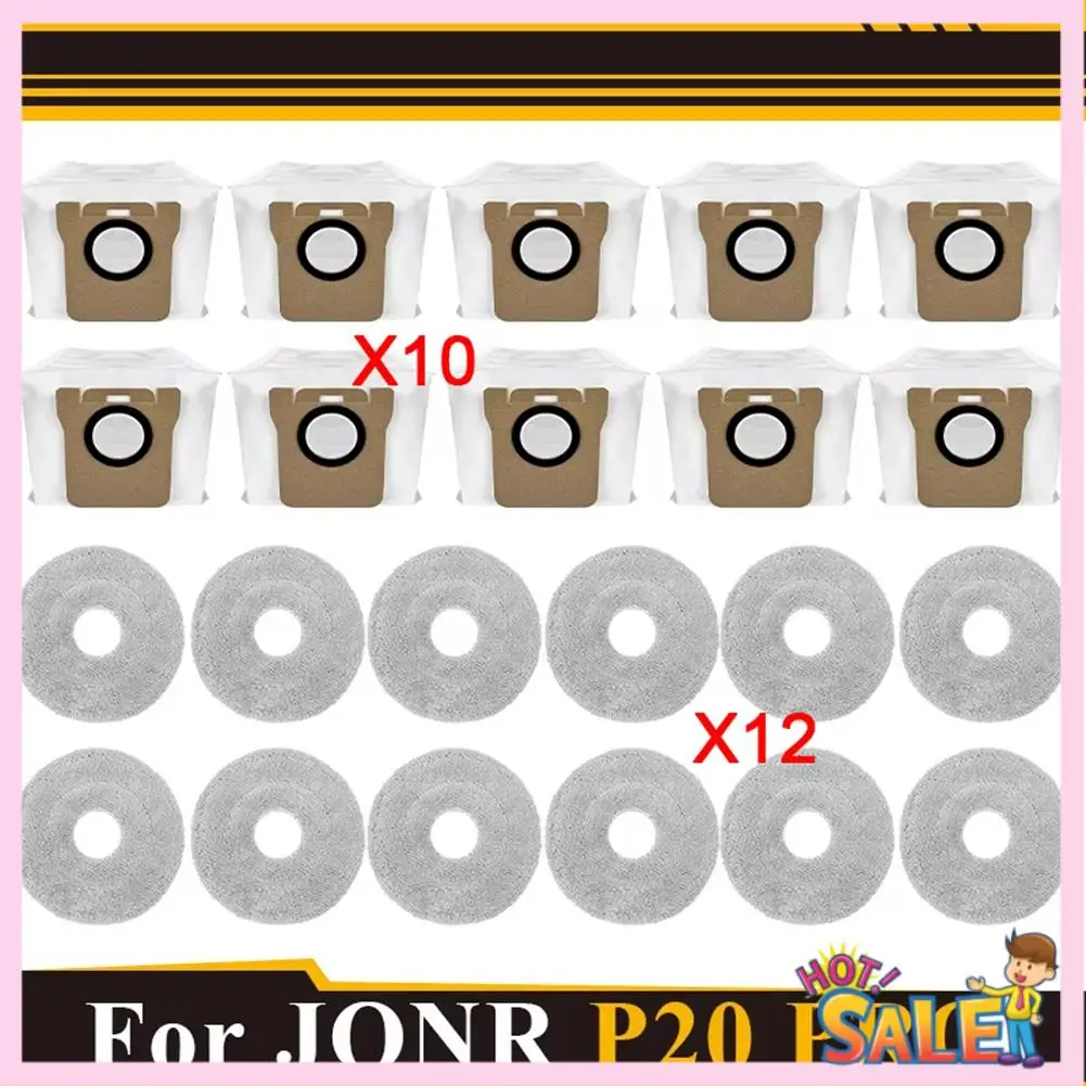 A88X Compatibel Voor JONR P20 PRO Vacuüm Onderdelen Mop Doek Stofzak Accessoires Voor JONR P20 PRO Onderdelen Accessoires
