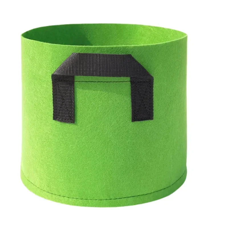 2026 new model advanced non-woven plant grow bags thickened felt fabric plant vegetable seeding grow bags with handle