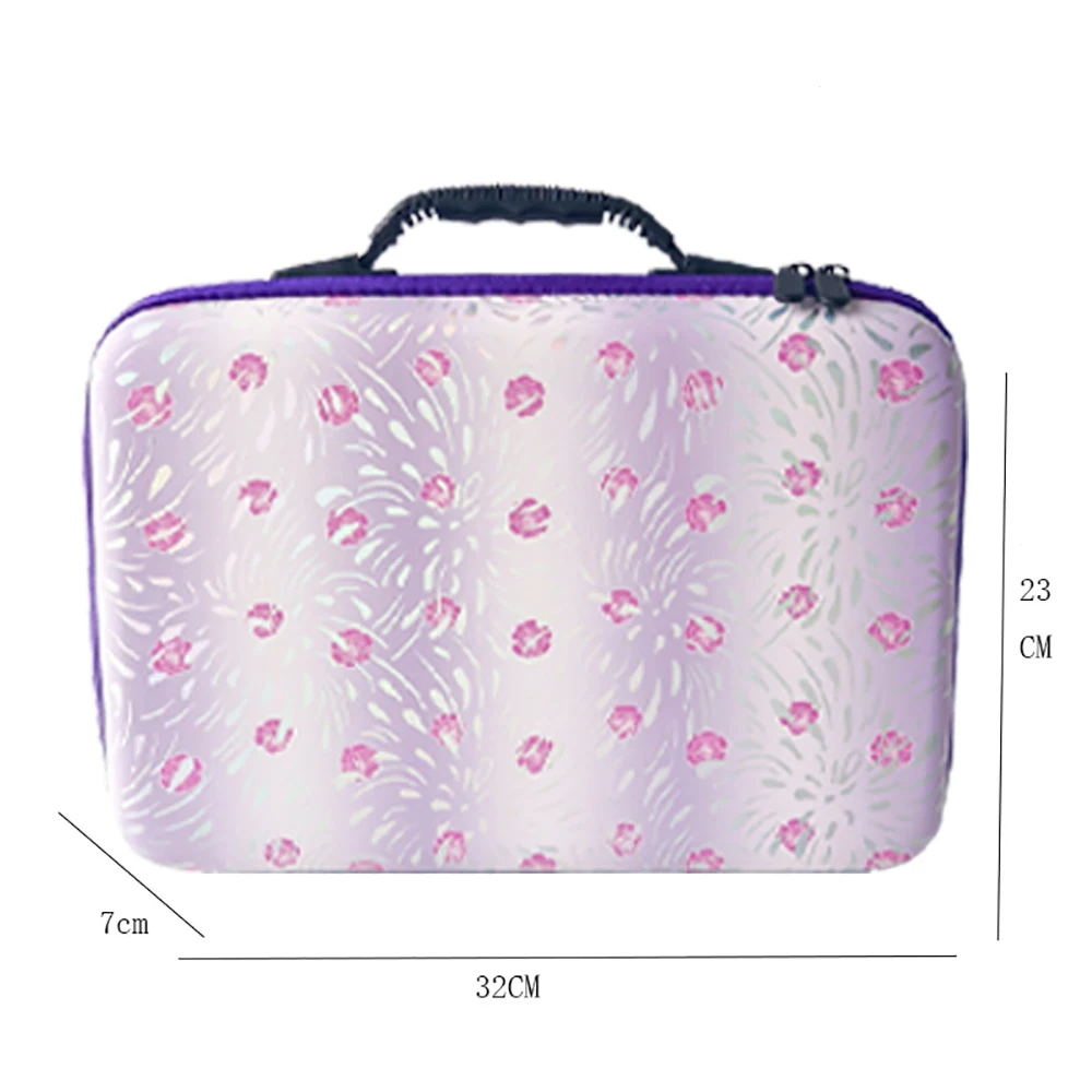 Diamant-Malerei-Zubehör-Tasche – Perlen-Aufbewahrungsorganisator, Kunstwerkzeug mit Stifttabletts, Aufklebern, DIY-Stylus für Stickerei, Mosaik
