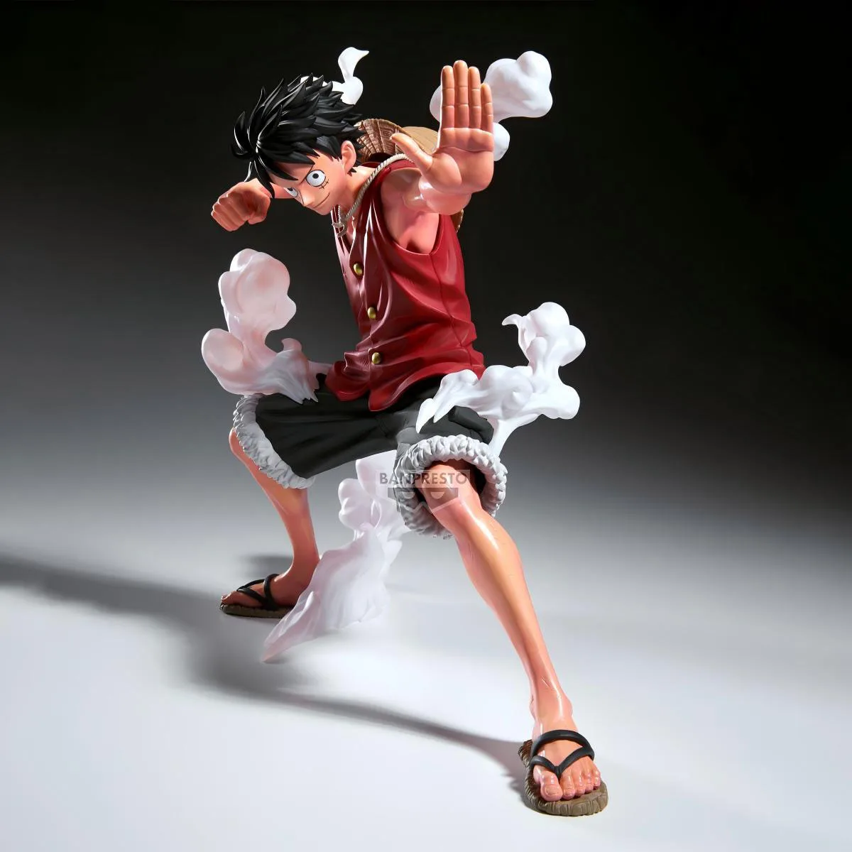 Original BANDAI BANPRESTO ONE PIECE MAXIMATIC PLUS Monkey D. Luffy PVC Anime Figures Action Figure Model Toys