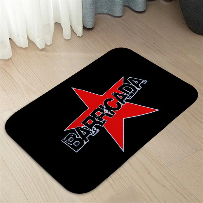 Barricada Band Rock Floor Mats kitchen Linving Room Long Corridor Carpet Door Mats Decor Carpet Anti-Slip Floor Mats SJ-892