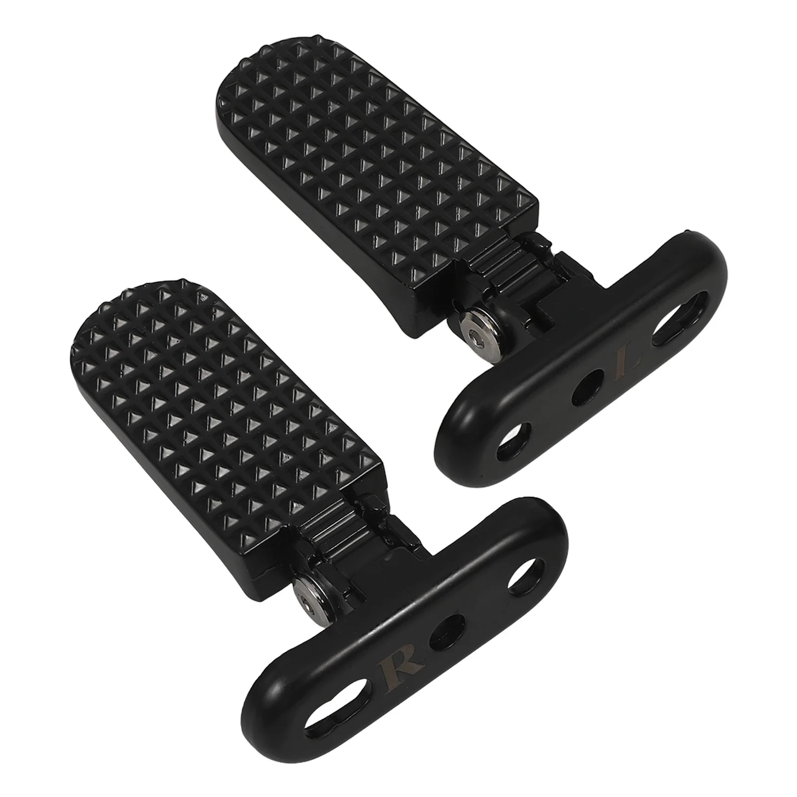 

1 -Down Folding Foot Peg 43-51Mm Metal Pedal For Electric Moped Scooter Rear Set Durable Footrest Replacement Motorcycle