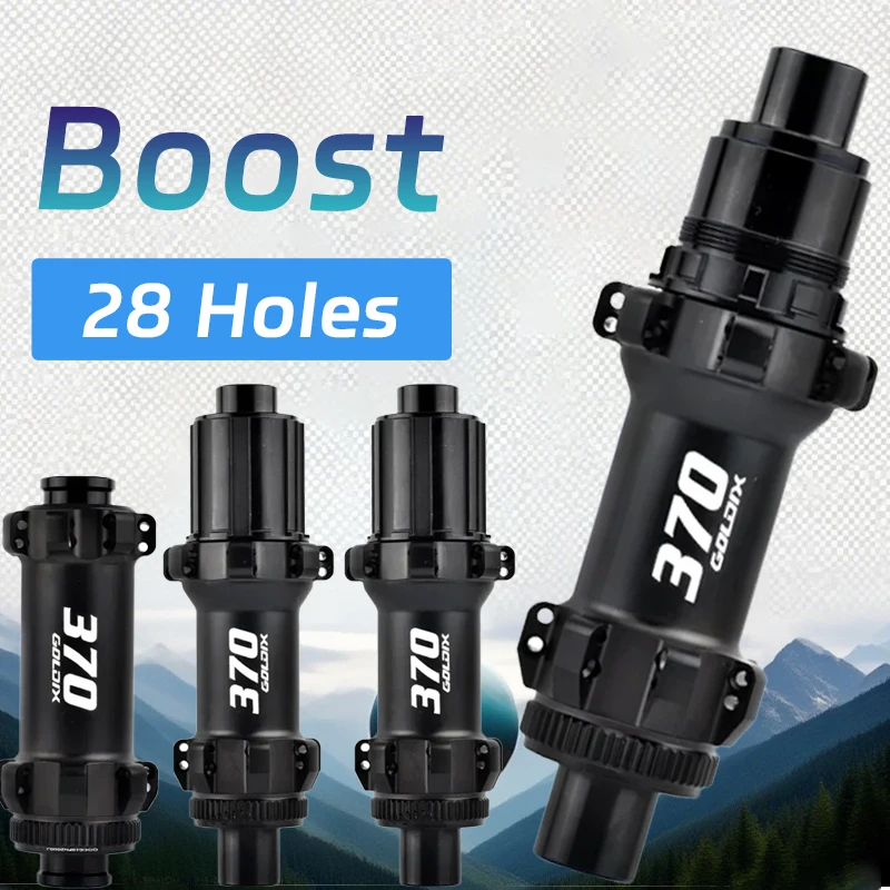 

GOLDIX 370 Boost Hub 28 отверстий Mtb Задний 12x148 15x110 Передний центральный замок Noisy K7 Cube Прямой тяговый 12-скоростной трещотка 36T