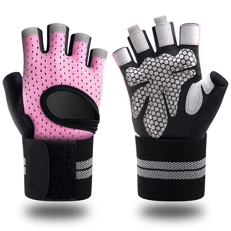 Sports Outdoor Half Finger Fitness Weightlifting Gloves Men's and Women's Fitness Gloves