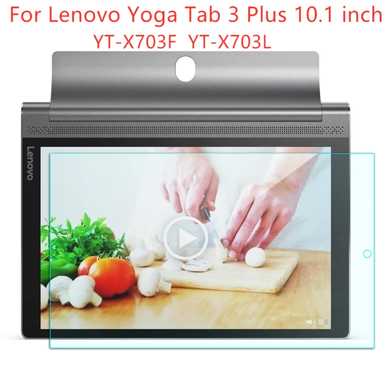 Защитная пленка для экрана из закаленного стекла 9H для Lenovo Yoga Tab 3 Plus 10,1 "YT-X703F X703L, HD, прозрачная защитная пленка