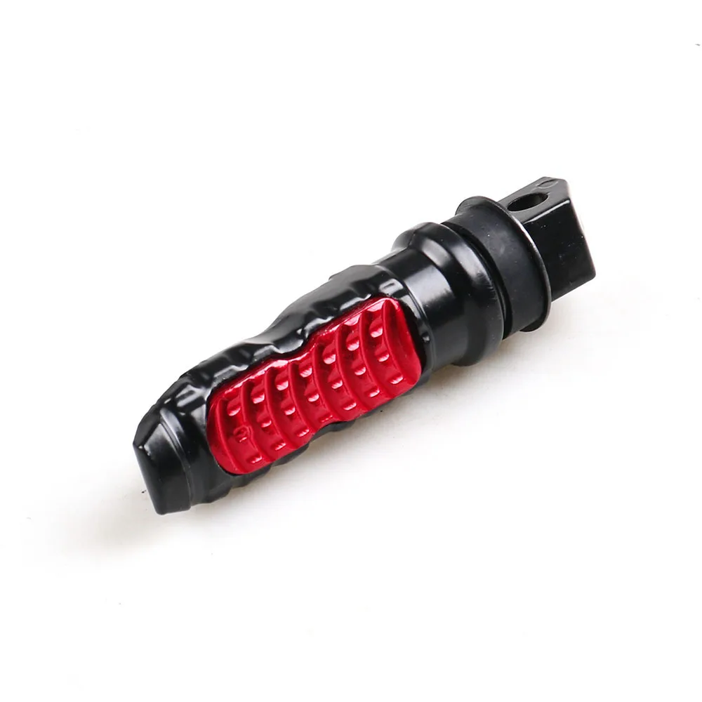 ATV Motorcycle Modified Rear Passenger Foot Peg Pedal Pad Bracket Side Stand 8mm mounting holes