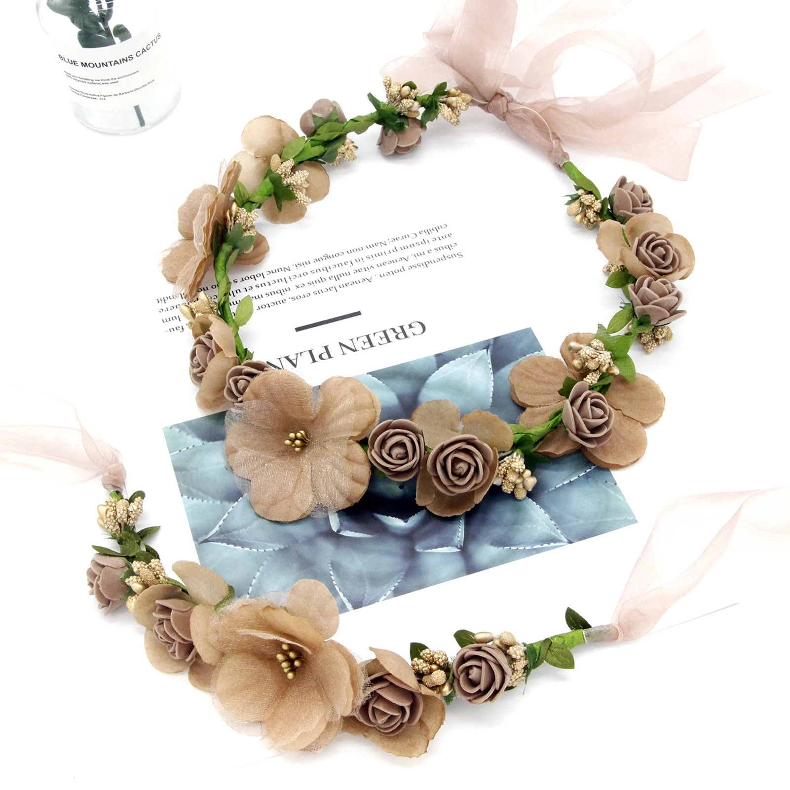 Elegant Flower Crown For Women - Photography Simulator recension och pris