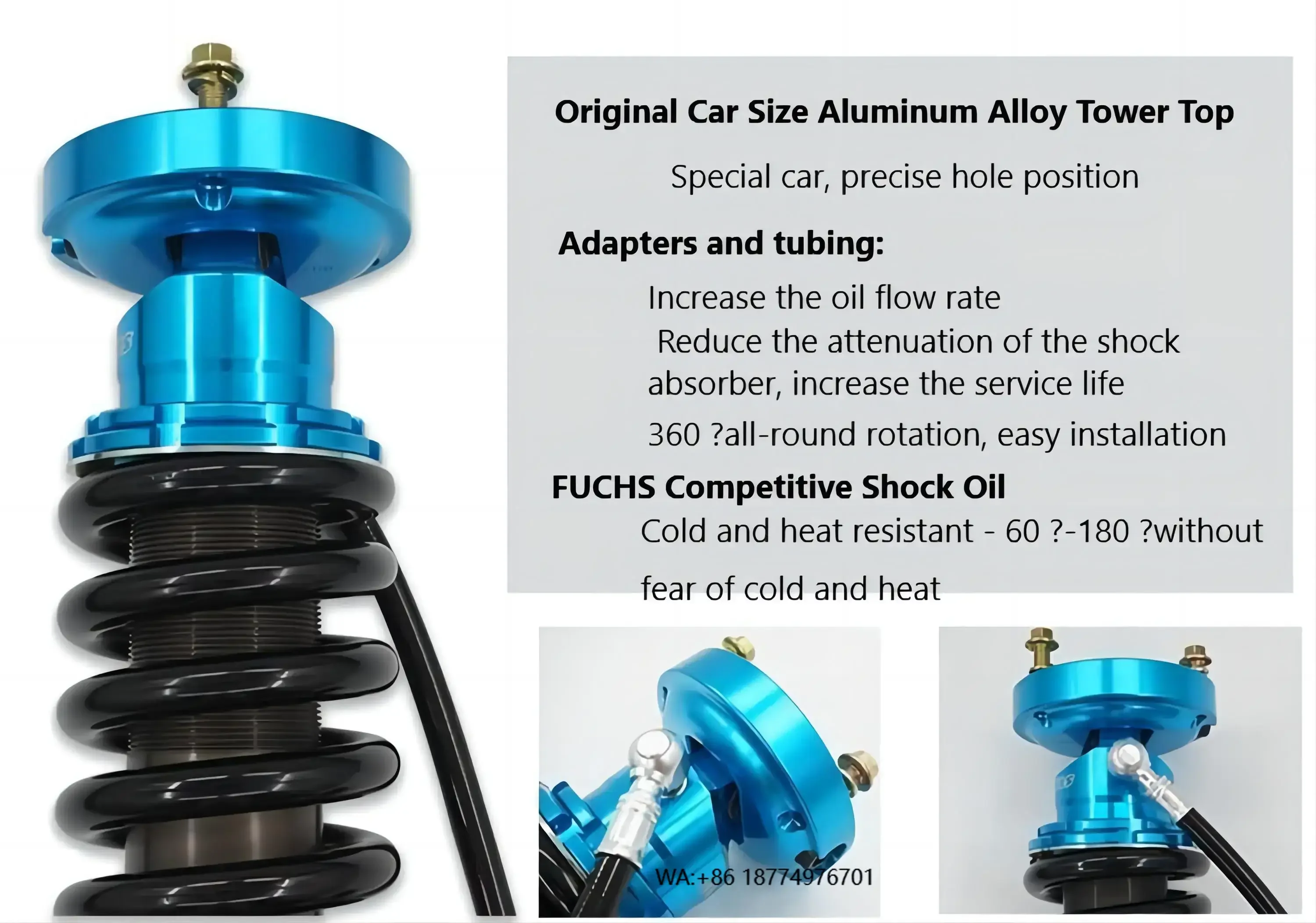 

NAVARA NP300 Амортизаторы азота 4X4 Подвеска Внедорожный двухдюймовый подъемный комплект Детали производительности