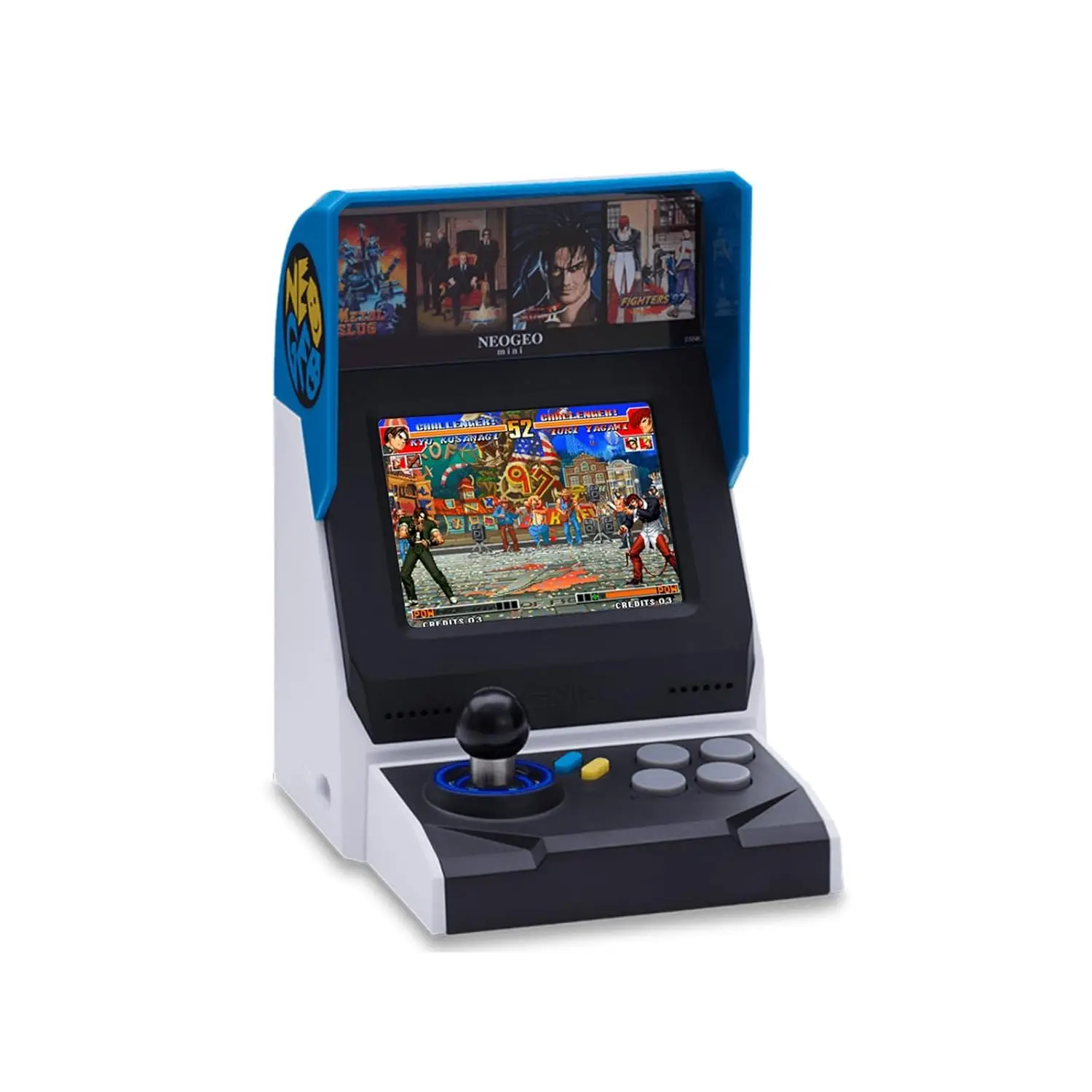 Mini Arcade with 40 Classic Games, 3.5" LCD Screen, HDMI & Gamepad Ports for Retro Gaming Fun