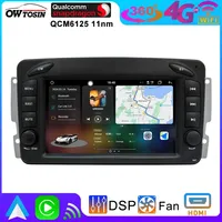 Android 13 12+256G Car GPS Radio For Mercedes Benz C CLK Class W203 S203 C209 W209 Bluetooth 5.0 Head Unit 360 Camera CarPlay