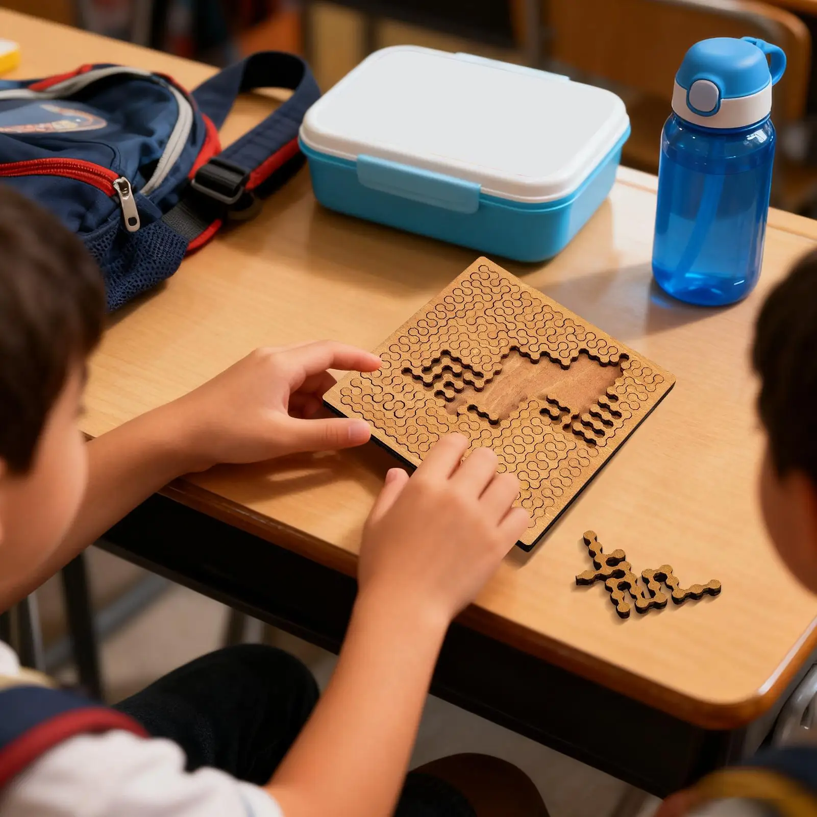 Puzzles für Erwachsene, tragbares Puzzlespiel, Holzpuzzle für Kinder, für Männer, Frauen, Jungen, Jugendliche, Teenager, Ehemann, Sohn, Tochter, Familie