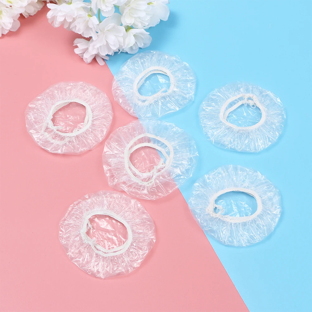 

5 Pack/500 Waterproof Ear Covers Shield Disposable White Salon Protection