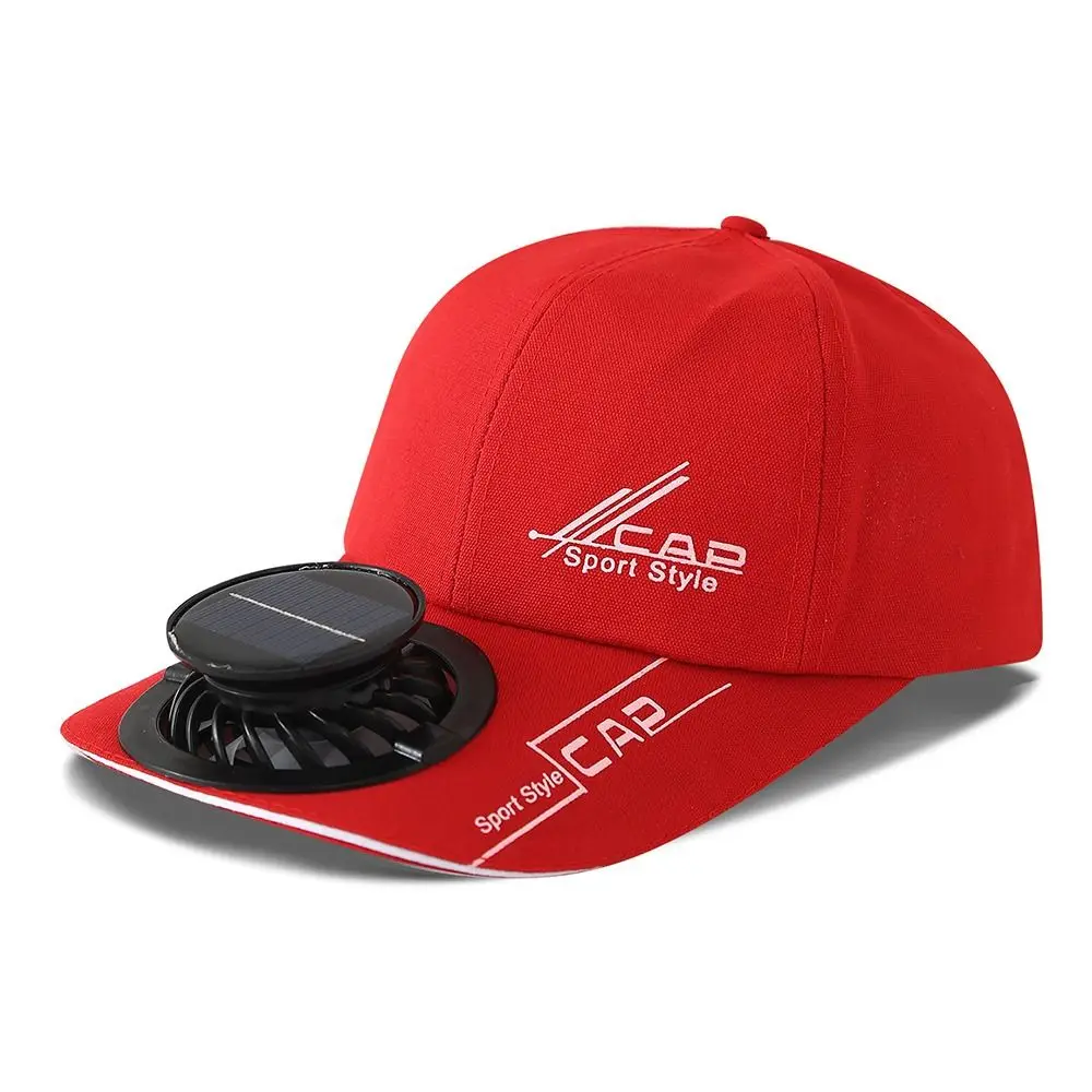 Fashion Breathable Solar Fan Hat Sun Protection Built-in Fan​​ Fan Hat​​ Quick Dry Sunshade Baseball Cap Outdoor