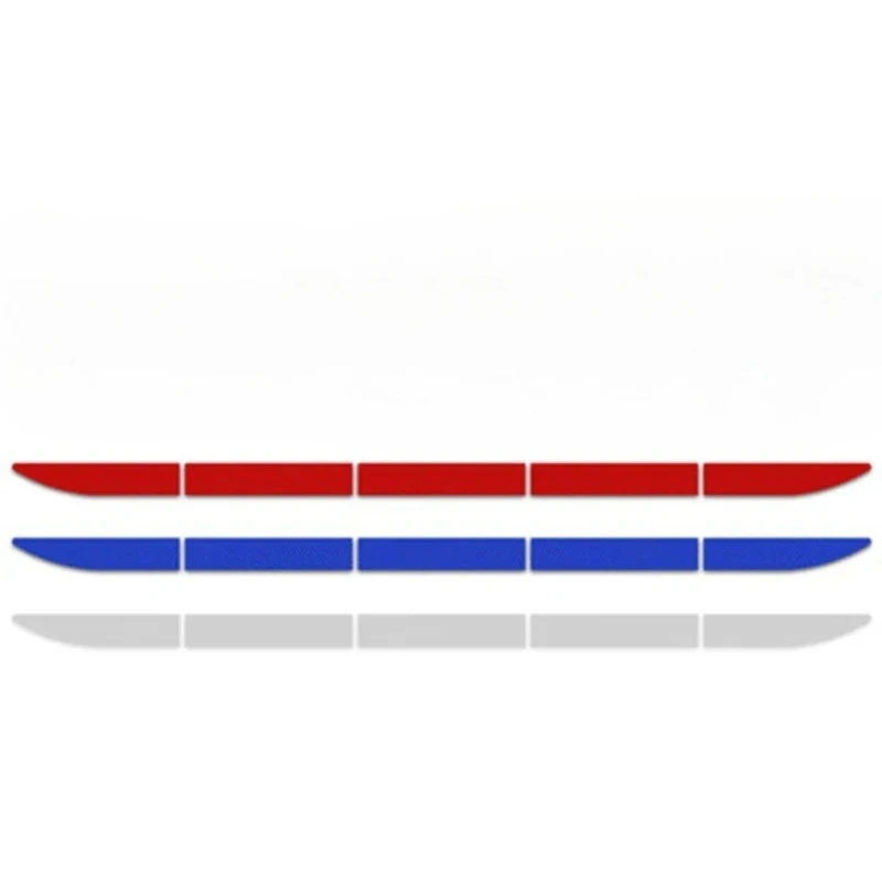 ملصق تحذير عاكس ليلي مضاد للتصادمات في الجزء الخلفي للسيارة، شريط زخرفي عاكس في صندوق السيارة #6