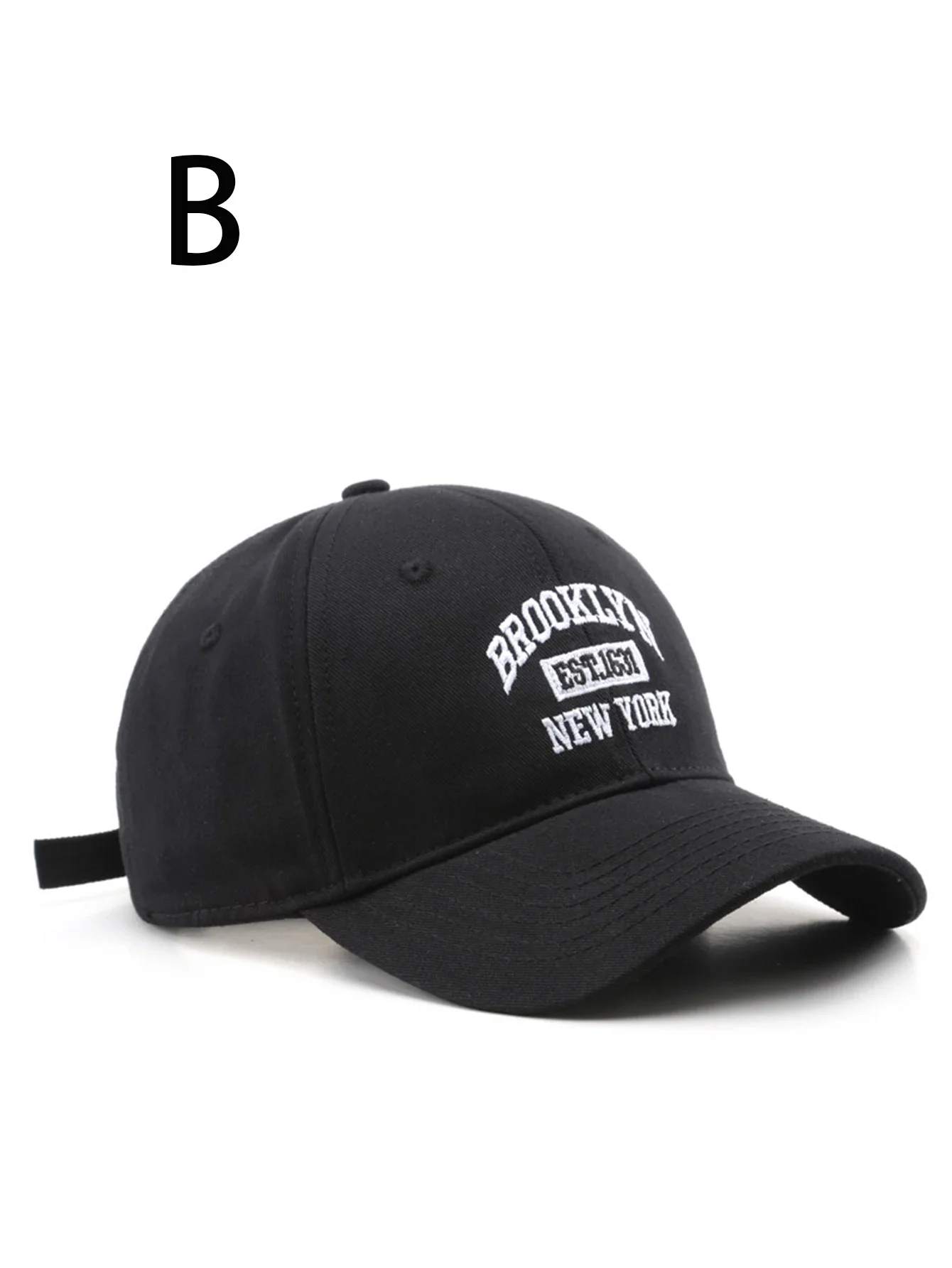 1 unisex all season wearing pure cotton letter Brooklyn fashionable baseball cap