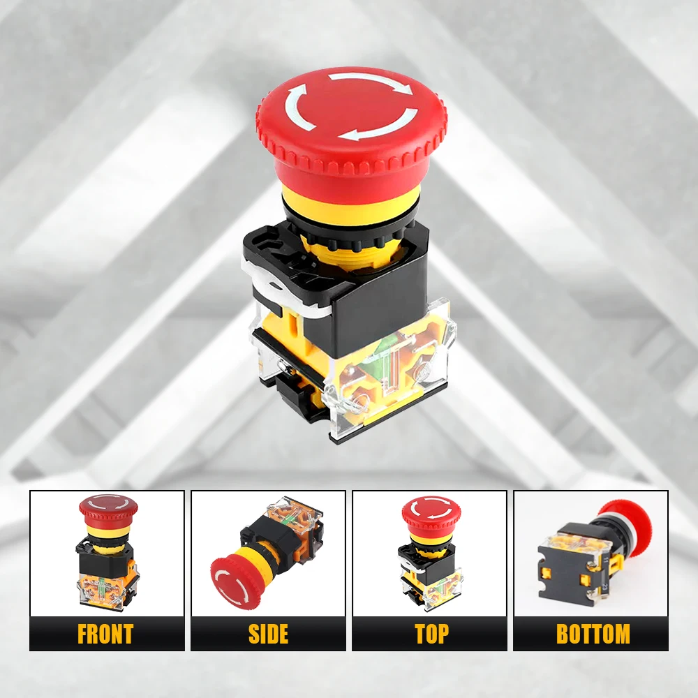 22mm Emergency Stop Button LA38-11ZS Push Button Switches