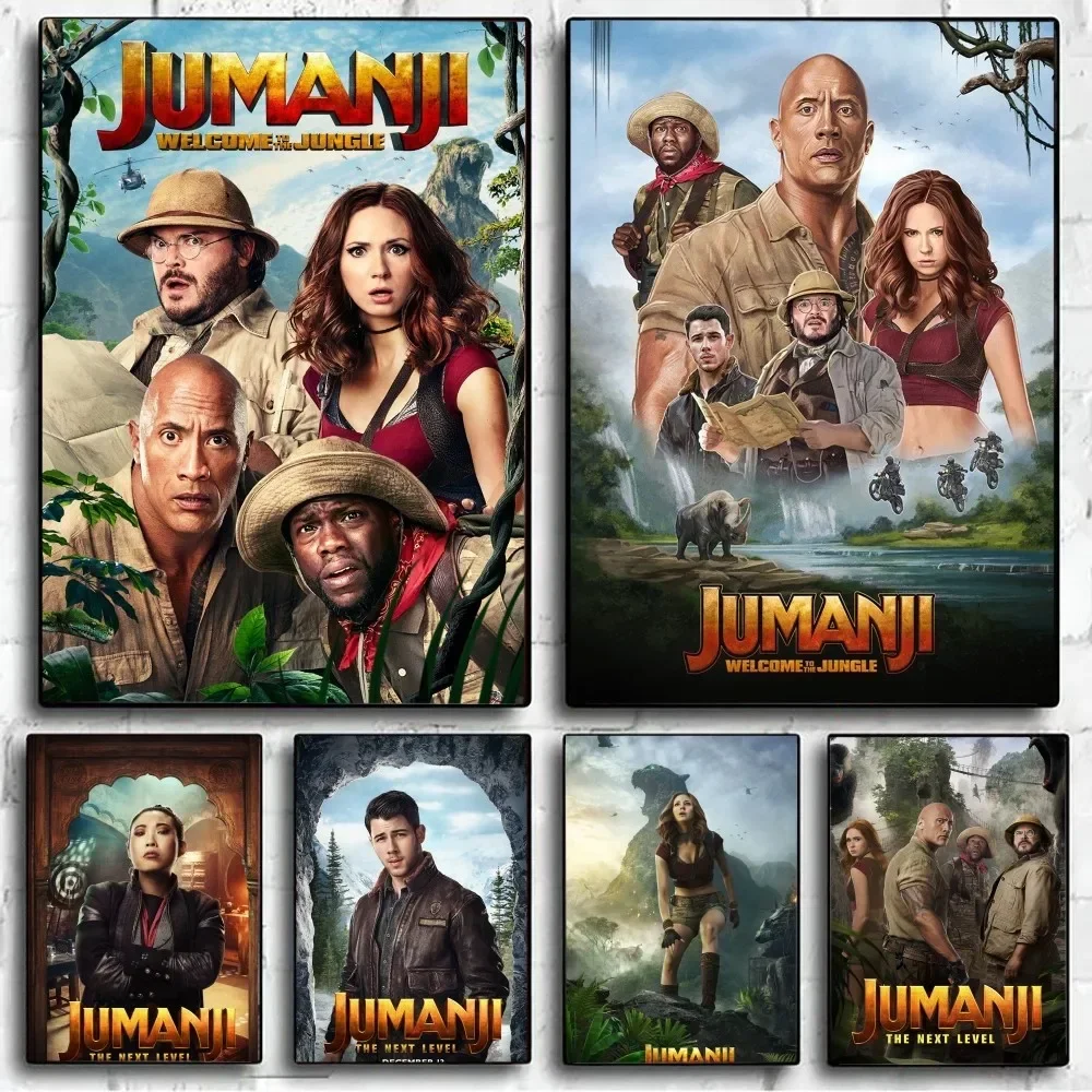 The Game Jumanji Poster Poster Kraft Club Bar Paper Wall Painting Room Decor For Wall Bedroom Study Painting Bedroom Stickers