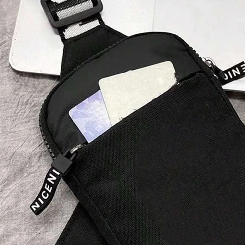 Zaino sportivo da uomo Fitness Yoga Mini borsa sul petto portafoglio borsa a tracolla a tracolla Outdoor Jungle Tiger Letter stampa iniziale del nome
