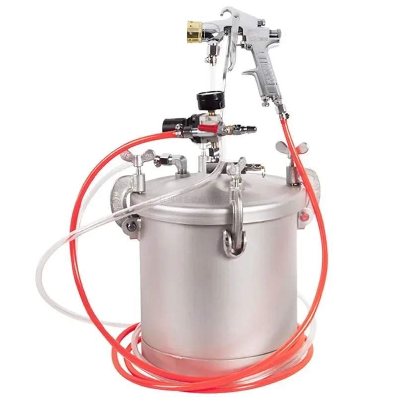 10 Liters Of Water In Water Colorful Paint Spray Gun Latex  Water In Sand Sand In Sand Pneumatic Paint Pressure Bucket L