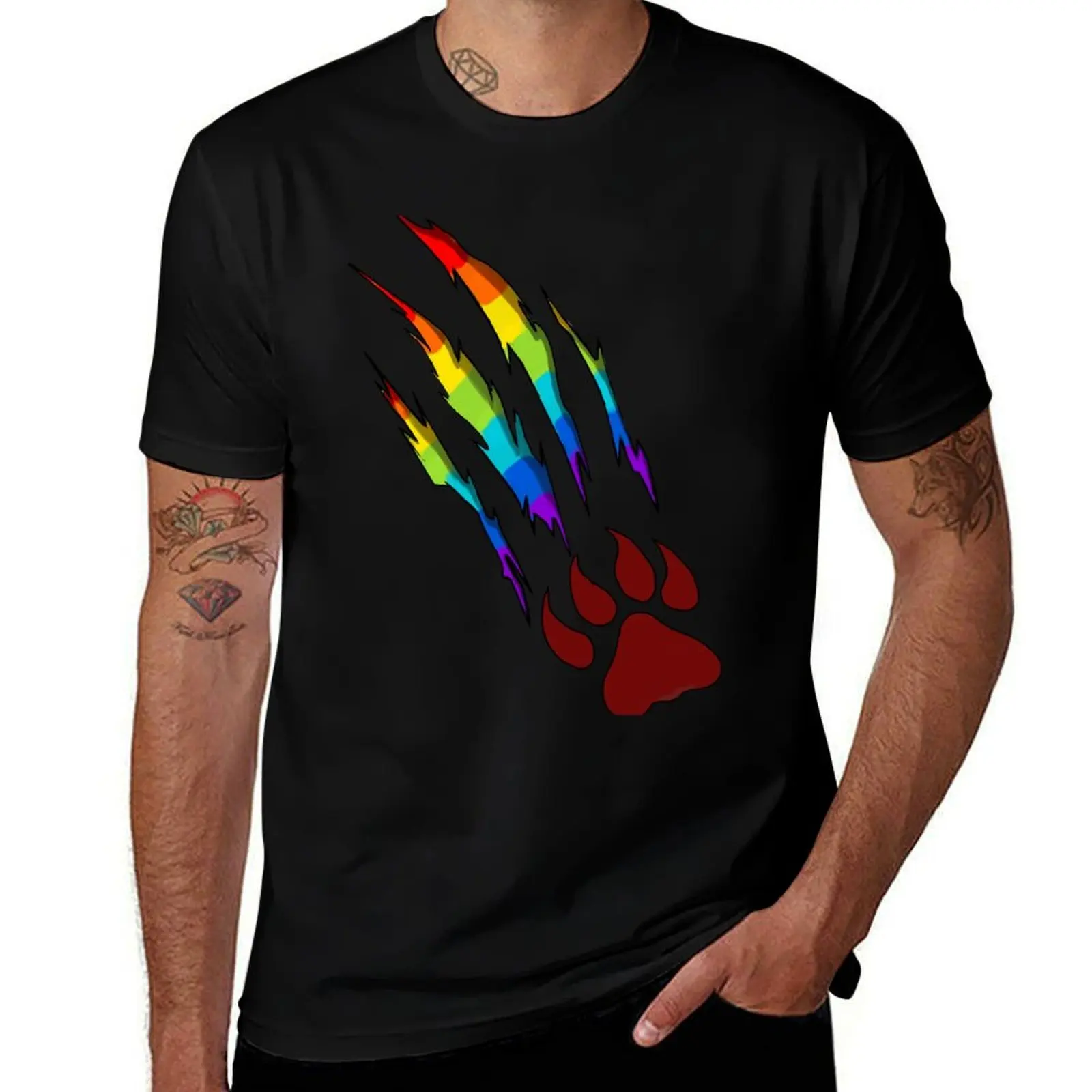 

Rainbow Scratch T-Shirt shirts graphic cotton man t-shirts valentines clothes heavyweight t shirts for men