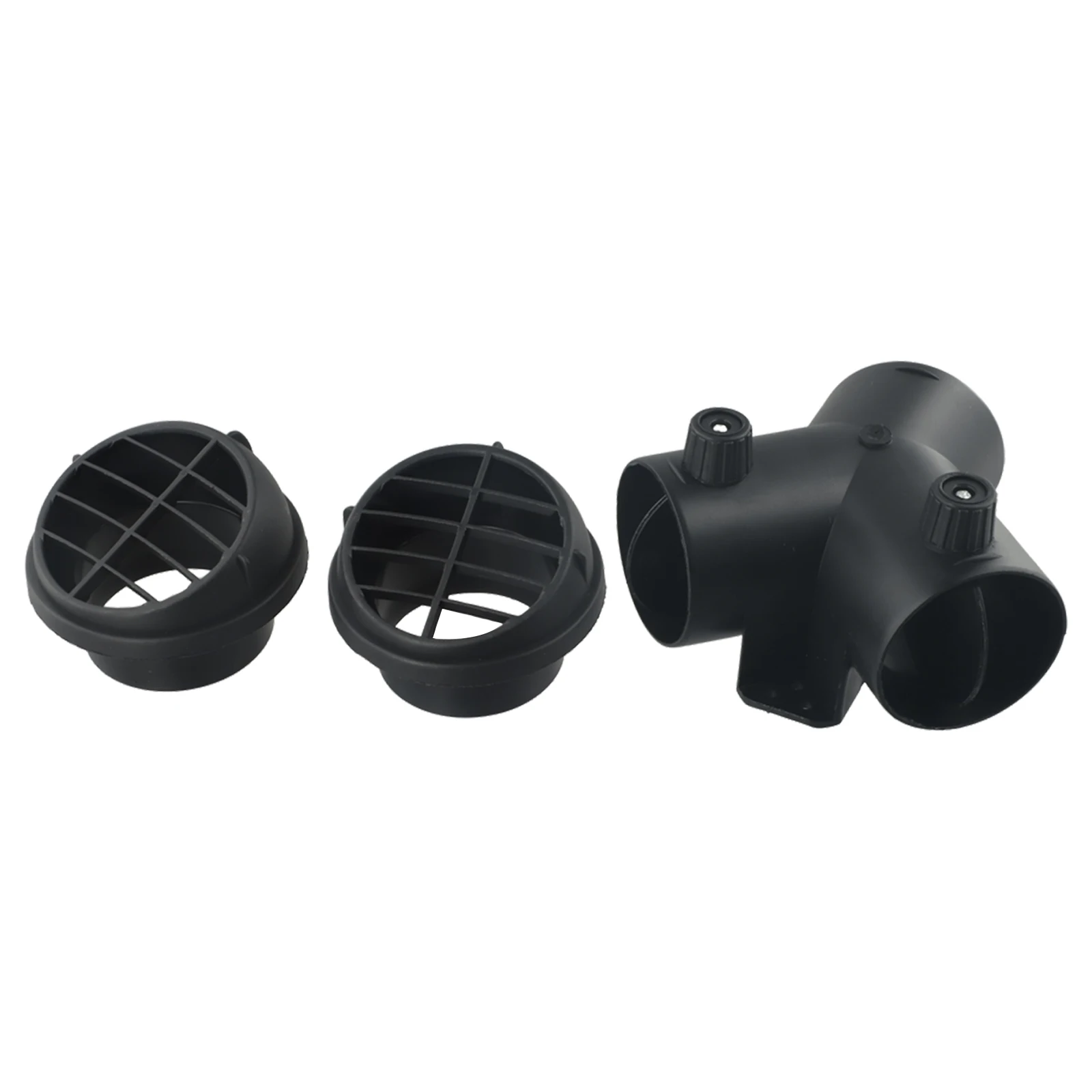 

Premium 60mm Pipe Ducting Set Complete with Y Piece Air Vent & Metal Clamps Perfectly Suited for Diesel Heating Systems