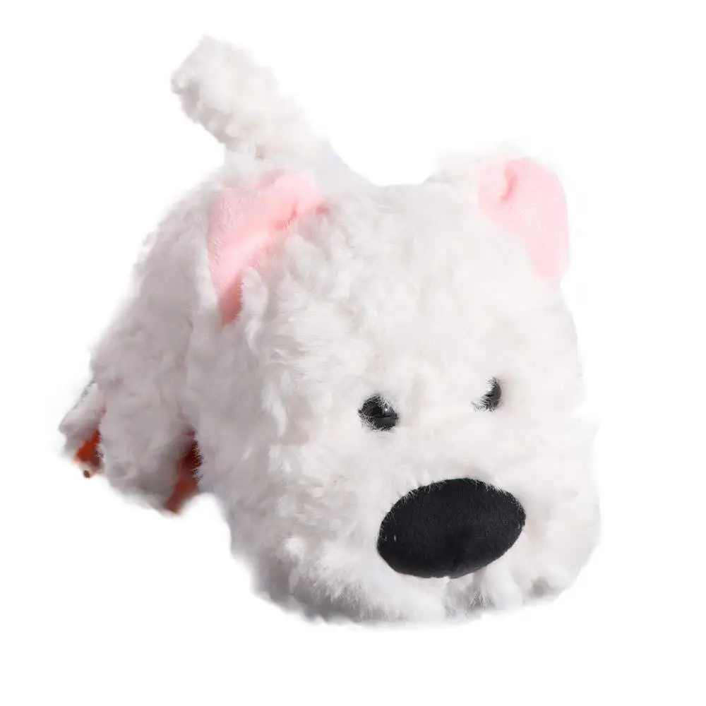 Double-Sided Reversible Animal Toy Stuffed Animal 2-in-1 Western Highland Dog Plush Doll Soft Pillow Kawaii