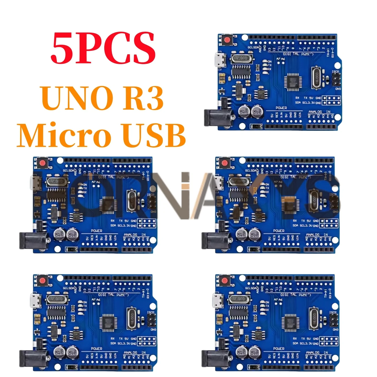1-5 ชุด/UNO R3 อย่างเป็นทางการ - Smart Home Arduino Uno บทวิจารณ์และราคา