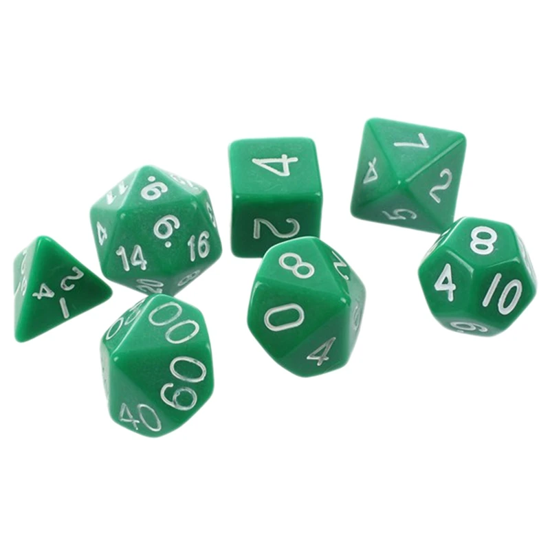 Dice Sets, Polyhedral Dice, 7Pcs Multi Sided Dices Role Playing Toy Board Game