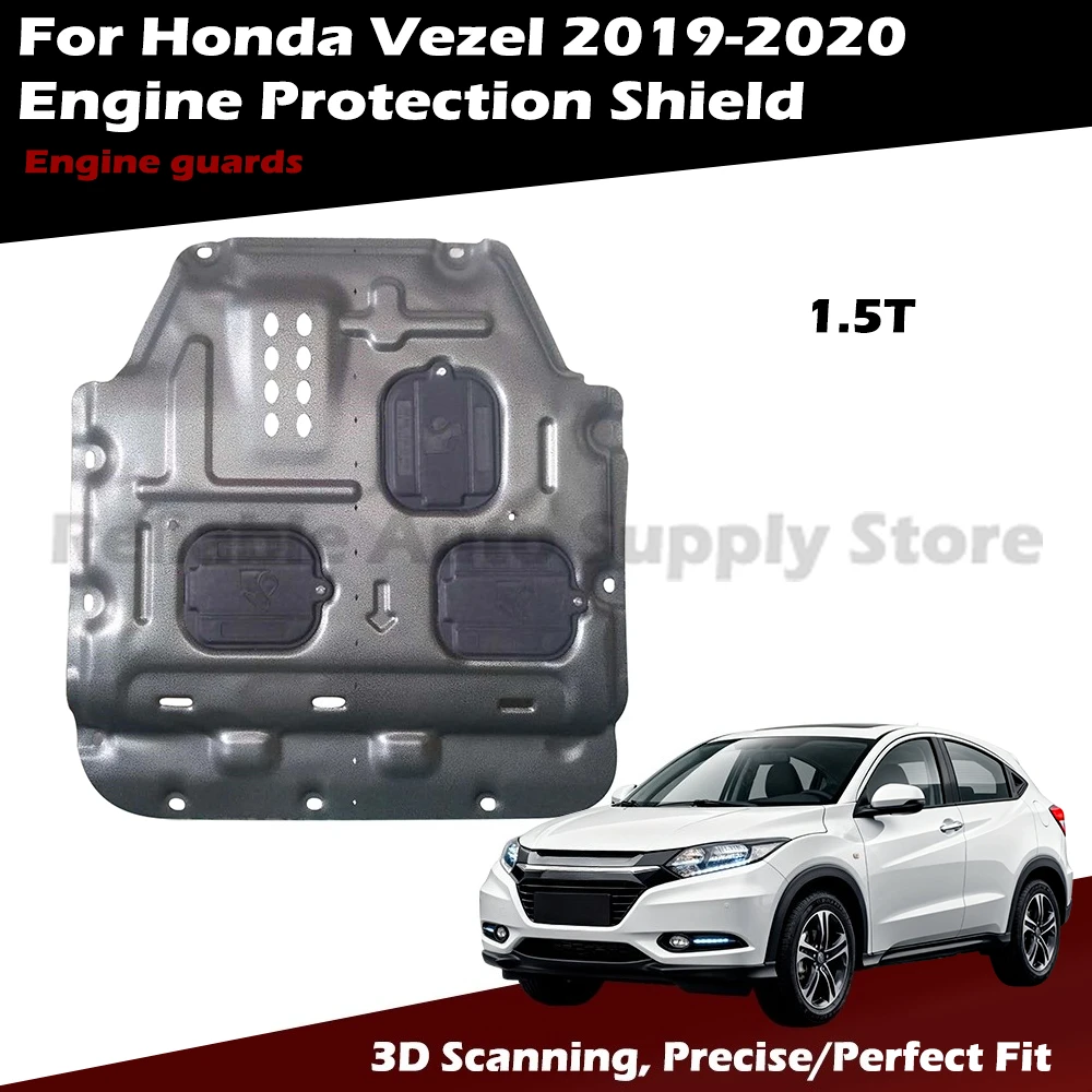 

OE Replacement Engine Protection Plate For Honda Vezel 2019-2020 Easy Installation Professional Off-Road Engine Guard Skid Plate