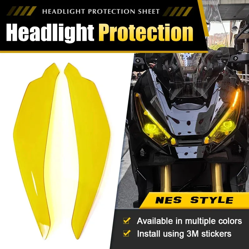 

Motorcycle Accessory Head Light Lens Cover Protector Acrylic Headlight Guard For XADV750 X-ADV750 XADV 750 2025