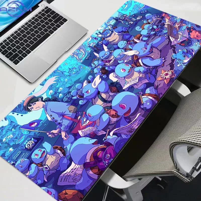 Mouse Pad Anime Gamer Pokemon Pikachu durable Gaming Accessories Varmilo Keyboard PC Computer Desk Mat XXL Carpet Mousepad