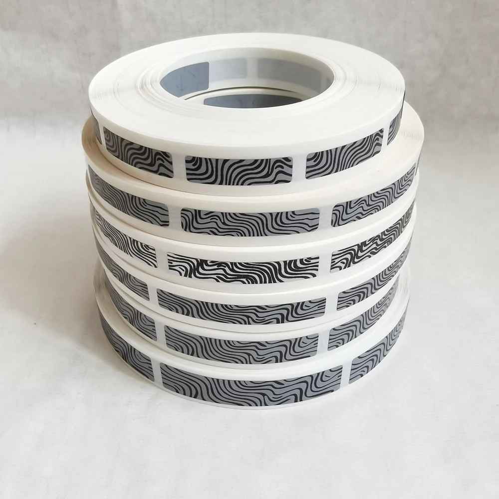 Zebra Pattern Scratch Off Label 1000 Stickers Per Roll Recharge Coupon Bonus Card Message Password Cover Film