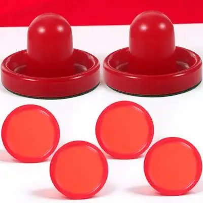 

8Pcs Air Hockey Spare Pucks 76Mm Replacement Standard Size Ergonomic Pushers Smooth Glide Game Table Accessories