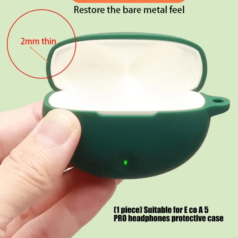 

Headphone Cover Shockproof Wrap Case Skin Antiscratch Guard Washable Silicone Housing Shell Enhances Grip And Stability F19E