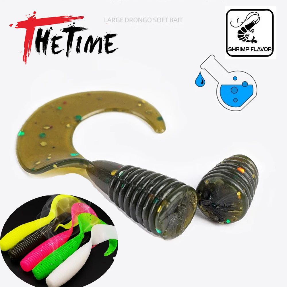 20PCS Mini Soft Baits 35mm 50mm 60mm 70mm Shad Lures Soft Tube Lure PVC Silicone Bait Wobblers Bass Fishing Tackle Pesca