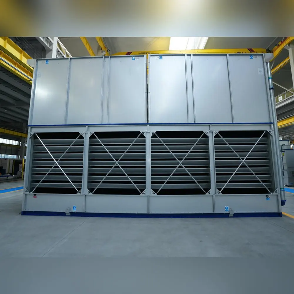 Low Temperature Parallel Flow Evaporative Condenser Closed Circuit Cooling System for Ski Resort Snow Making Machine