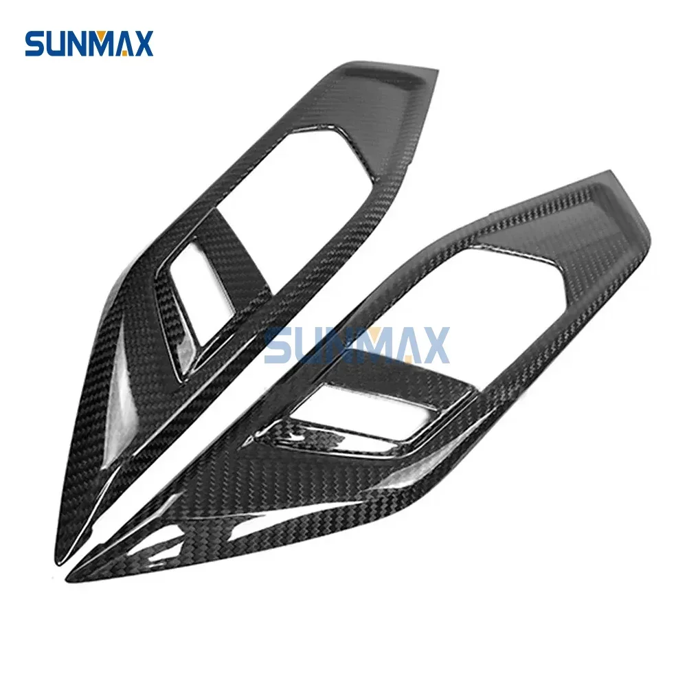 Car Accessories Real Carbon Fiber Interior Door Handle Panel Trim Cover For 4 Series G22 G23 G82 430i M4