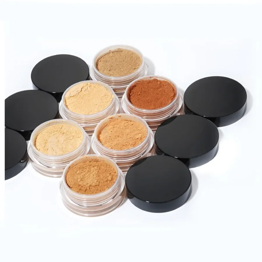 Custom 11color Oil Control Makeup Setting Powder Smooth Matte Long Lasting Shiny Waterproof Easy To Wear Facial Makeup Bulk