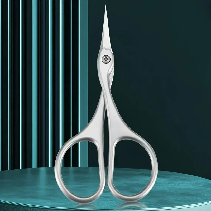 ‌ Cortador de unhas de aço inoxidável tesoura de cutícula ponta de precisão afiada ferramenta de manicure à prova de ferrugem ‌