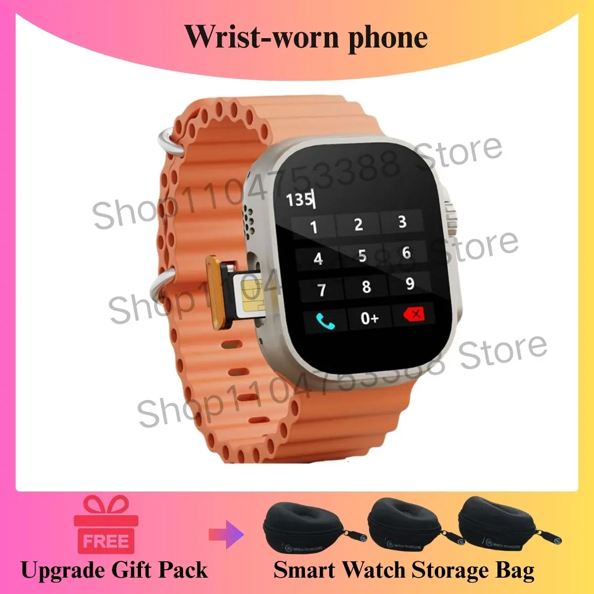 

2025 New DW100 Smart Watch S10 Ultra 3 Android 10.0 180° Rotary Blood Pressure Camera GPS WIFI 2.29 inch Amoled Smartwatch 256GB