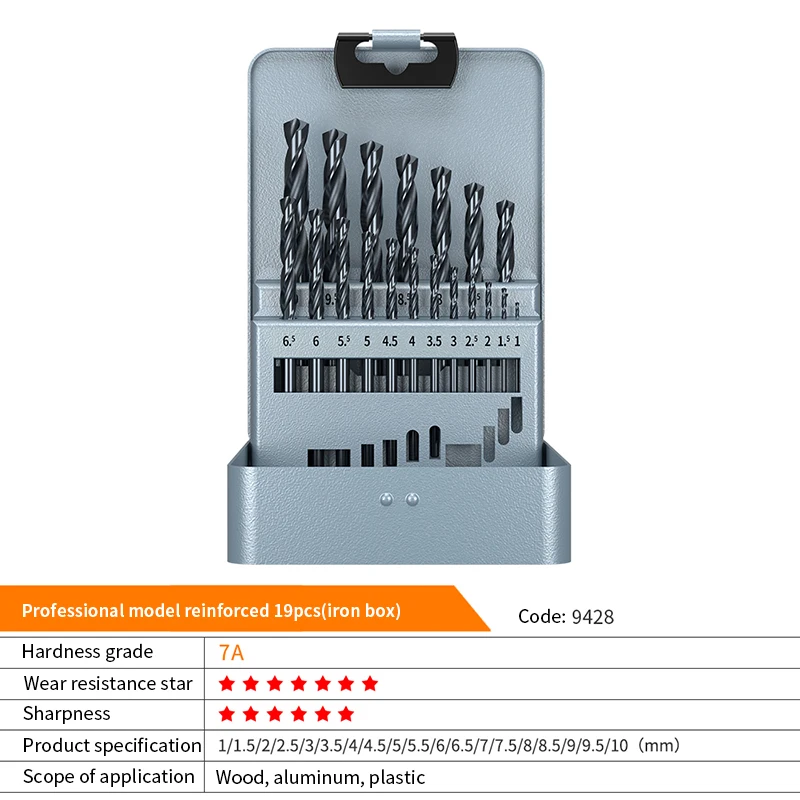 Hss Boor Set Kobalt Boor Hole Cutter Bit Voor Rvs Hout Metaal Boren Инструменты Ручные Инструменты