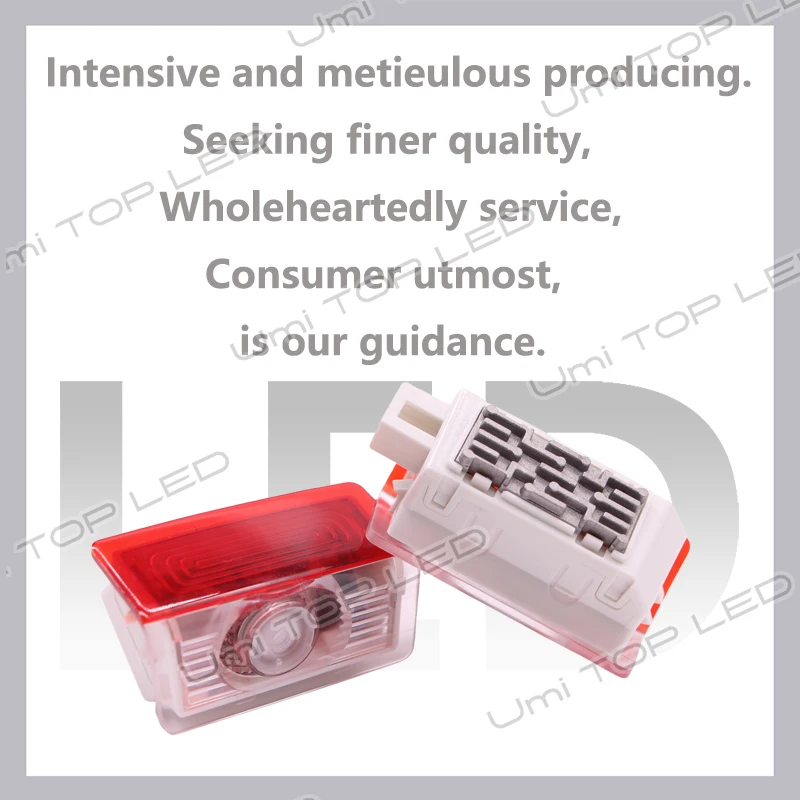 For Mercedes Benz E Class A B G M C Class GL GLC GLE GLA GLS EQC EQB LED Car Door Shadow Puddle Light Projection Atmosphere Lamp